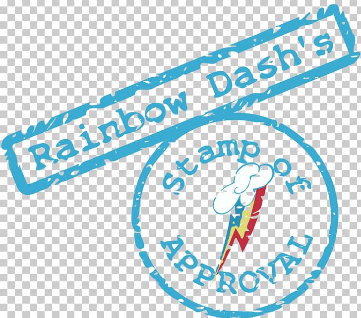 Rainbow Dash Pony Rarity Pinkie Pie PNG, Clipart, Applejack, Approved Stamp, Area, Blue, Brand Free PNG Download