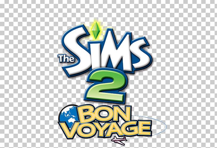 The Sims 2: Bon Voyage Logo Brand Font PNG, Clipart, Amino, Area, Brand, Expansion Pack, Graphic Design Free PNG Download