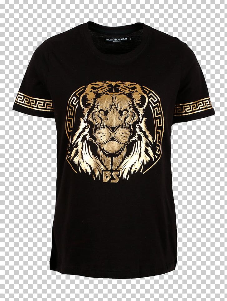 Long-sleeved T-shirt Long-sleeved T-shirt Lion PNG, Clipart, Active Shirt, Black, Black Star Inc, Brand, Clothing Free PNG Download