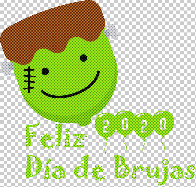 Feliz Día De Brujas Happy Halloween PNG, Clipart, Area, Feliz D%c3%ada De Brujas, Green, Happy Halloween, Logo Free PNG Download