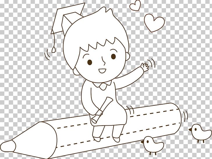 Black And White Pencil PNG, Clipart, Area, Arm, Art, Baby Boy, Boy Free PNG Download
