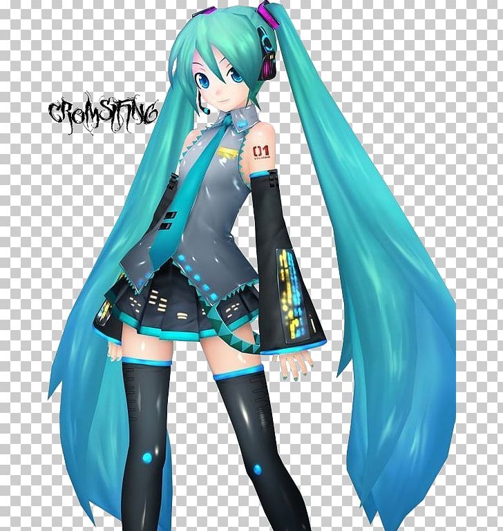 Hatsune Miku: Project DIVA Vocaloid Shoe Cosplay PNG, Clipart, Action Figure, Anime, Black Hair, Boot, Character Free PNG Download