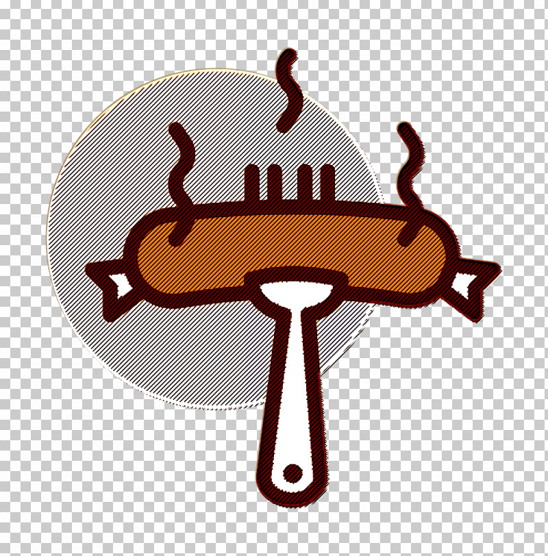 Street Food Icon Meat Icon Sausage Icon PNG, Clipart, Cartoon, Hawker, Line, Lion, Logo Free PNG Download