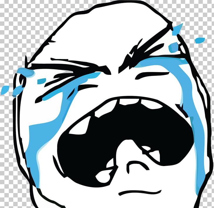 Crying Internet Meme Rage Comic PNG, Clipart, Artwork, Black And White, Comics, Crying, Drawing Free PNG Download