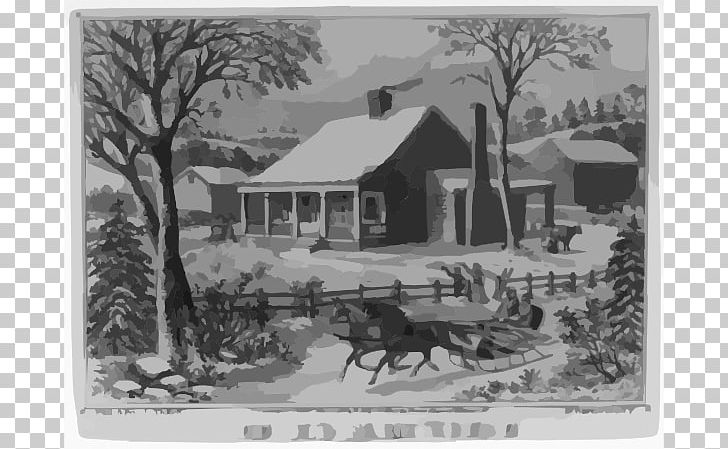 Farmhouse PNG, Clipart, Barn, Black And White, Computer Icons, Cottage, Download Free PNG Download