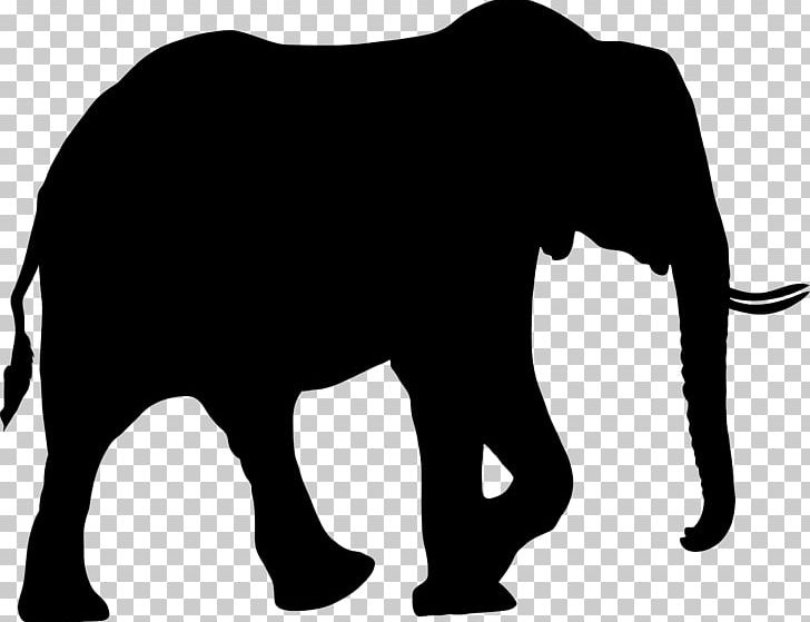 African Elephant Silhouette Bear PNG, Clipart, Animals, Big Cats, Black, Black And White, Carnivoran Free PNG Download