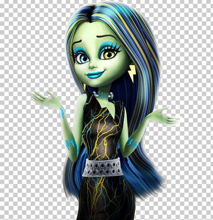 Monster High: Freaky Fusion Frankie Stein Doll Toy PNG, Clipart, Black Hair, Doll, Fictional Character, Miscellaneous, Monster Free PNG Download