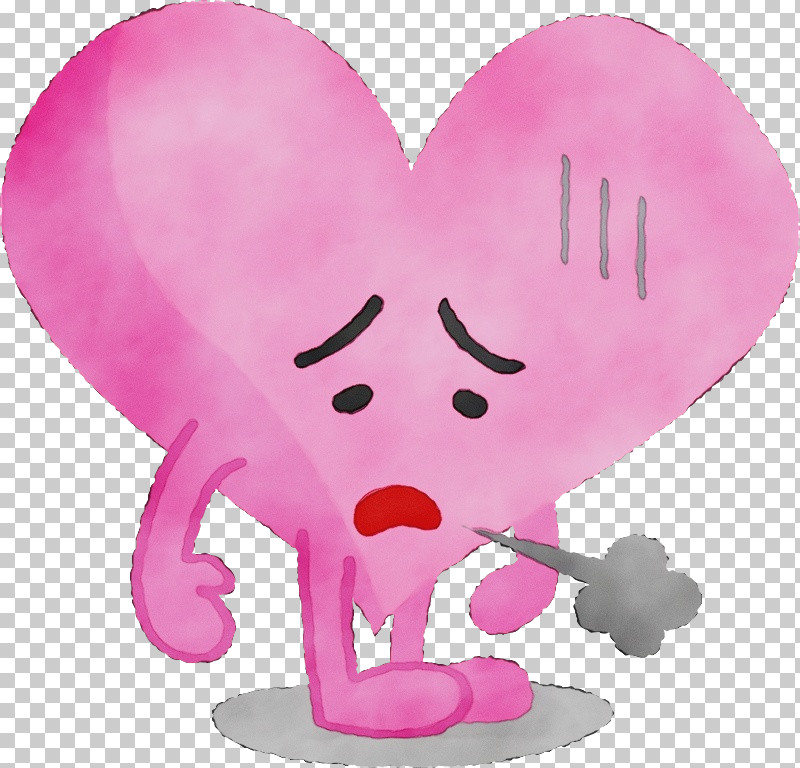Heart Cartoon Pink Love Animal Figure PNG, Clipart, Animal Figure, Cartoon, Heart, Love, Paint Free PNG Download