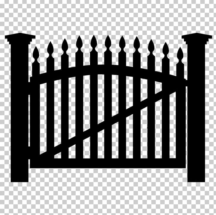 Gate Fence PNG, Clipart, Black And White, Clip Art, Door, Drawing, Fence Free PNG Download