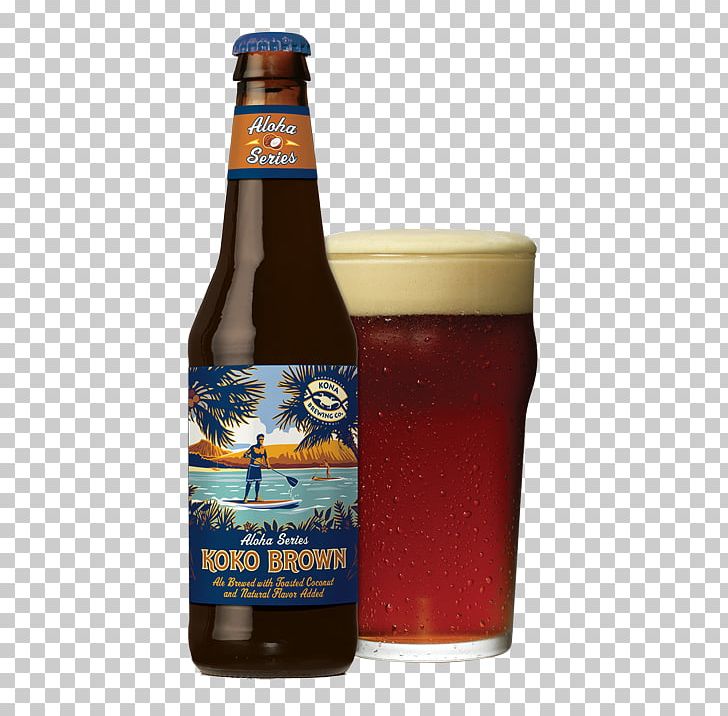 Beer Brown Ale Kona Brewing Company Stout PNG, Clipart, Alcoholic Beverages, Ale, Beer, Beer Bottle, Beer Brewing Grains Malts Free PNG Download