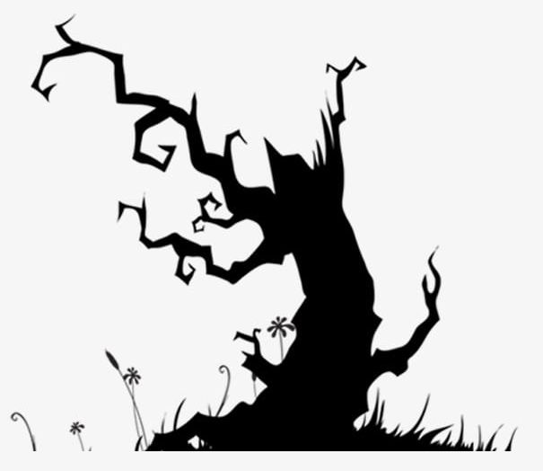 Ghost Tree PNG, Clipart, Background, Background Decoration, Cartoon, Cartoon Hand Drawing, Decoration Free PNG Download