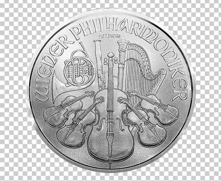 Silver Coin Austrian Silver Vienna Philharmonic PNG, Clipart, American Buffalo, American Gold Eagle, American Silver Eagle, Austrian, Austrian Mint Free PNG Download
