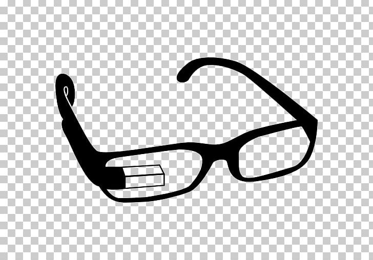 Google Glass Goggles Computer Icons Glasses PNG, Clipart, Angle, Black And White, Brand, Computer Icons, Download Free PNG Download