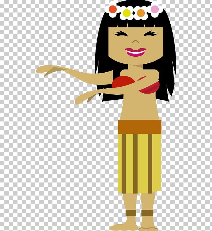Hawaii Dance Illustration PNG, Clipart, Art, Cartoon, Dance, Fictional Character, Happiness Free PNG Download