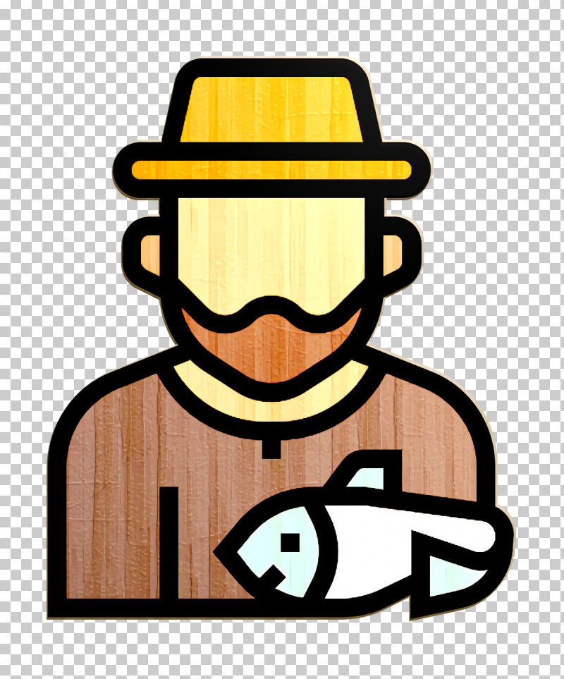 Jobs And Occupations Icon Fisherman Icon PNG, Clipart, Fisherman Icon, Hat, Headgear, Jobs And Occupations Icon, Line Free PNG Download