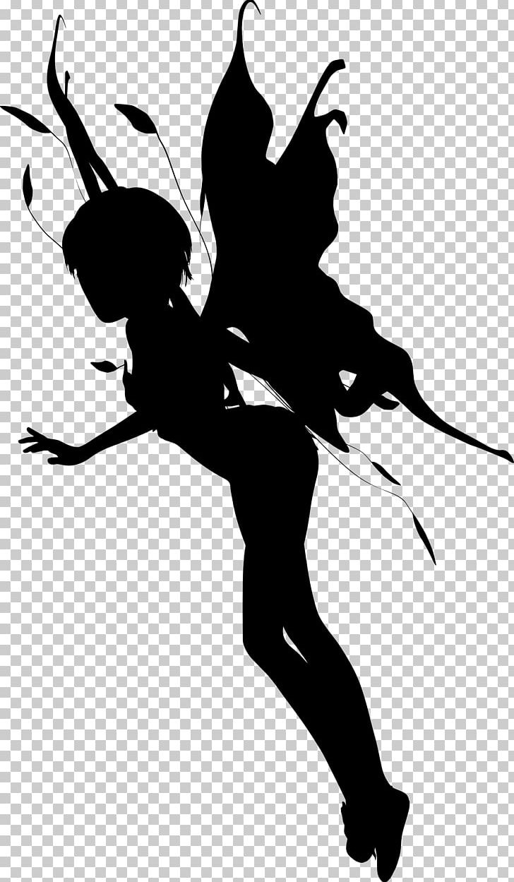 Fairy Silhouette PNG, Clipart, Art, Artwork, Black, Black And White, Cartoon Free PNG Download