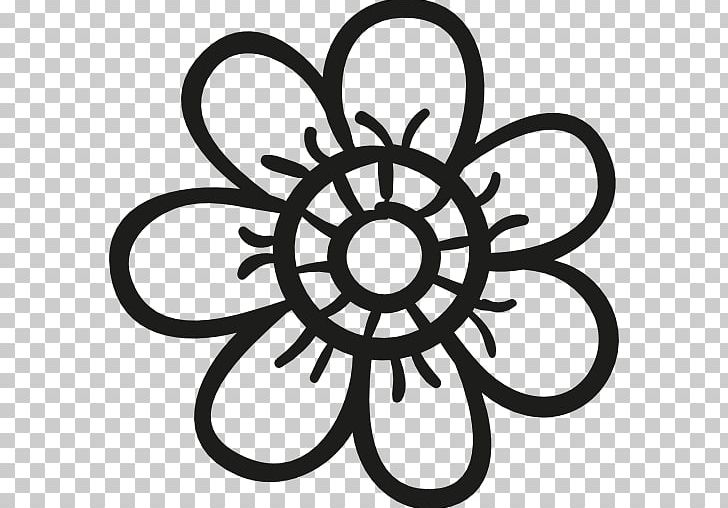 Flower Common Daisy PNG, Clipart, Artwork, Bicycle Wheel, Black And White, Bud, Circle Free PNG Download