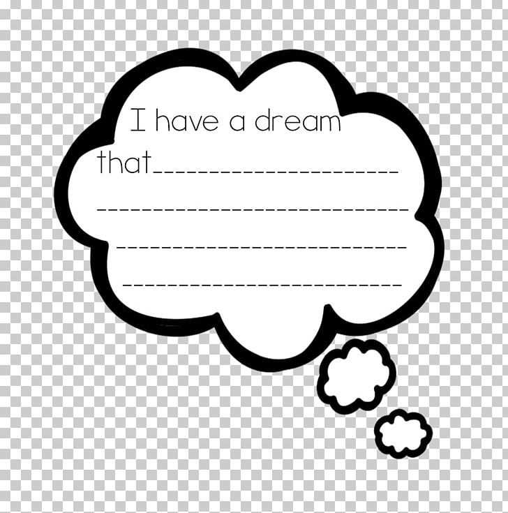 I Have A Dream PNG, Clipart, Area, Black, Black And White, Blog, Circle Free PNG Download