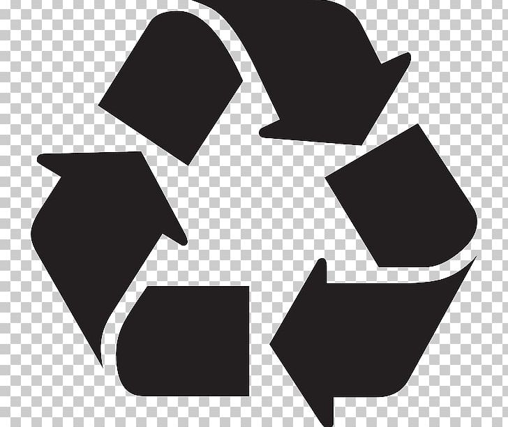 Recycling Symbol Graphics Recycling Bin Paper PNG, Clipart, Angle, Black, Black And White, Computer Icons, Green Dot Free PNG Download