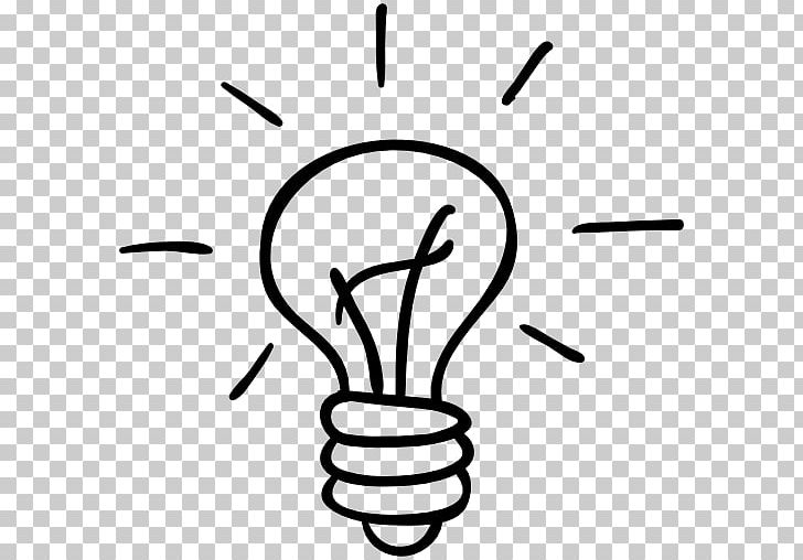 Incandescent Light Bulb Drawing Computer Icons PNG, Clipart, Angle, Area, Artwork, Black, Black And White Free PNG Download