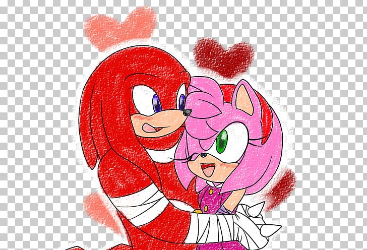 Amy Rose Knuckles The Echidna Sonic Chaos Doodle PNG, Clipart, Amy Rose, Art, Cartoon, Character, Cheek Free PNG Download