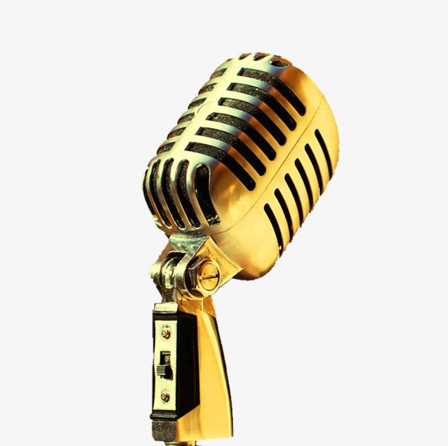 Fig Golden Microphone PNG, Clipart, Elements, Fig, Fig Clipart, Fig Golden Microphone, Golden Free PNG Download