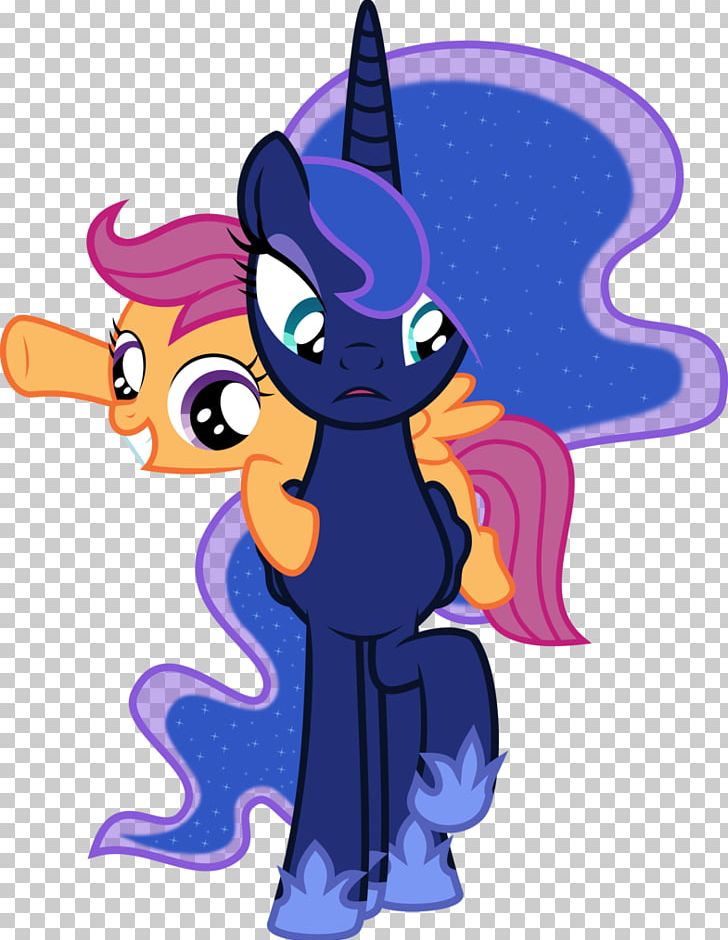 Princess Luna Scootaloo Twilight Sparkle Pony PNG, Clipart, Apple Bloom, Applejack, Art, Cartoon, Character Free PNG Download