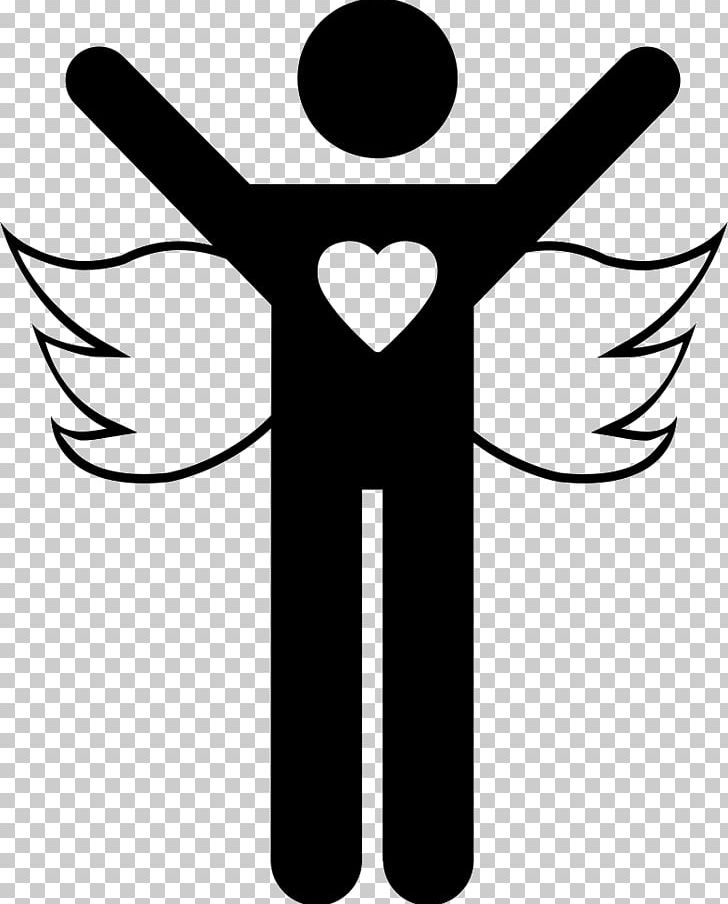 Computer Icons Angel Love Devil PNG, Clipart, Angel, Arm, Artwork, Black And White, Computer Icons Free PNG Download