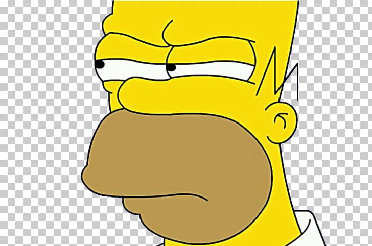Homer Simpson The War Of The Simpsons PeekYou Bart Stops To Smell The Roosevelts The Simpsons PNG, Clipart, Area, Beak, Cartoon, Doh, Emoticon Free PNG Download