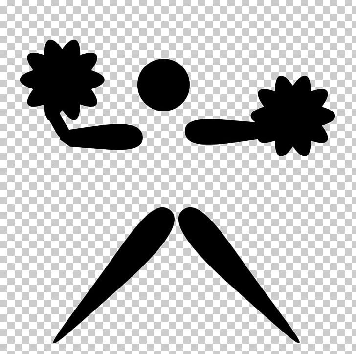 Cheerleading PNG, Clipart, Black And White, Cheerleading, Computer Icons, Decorative Arts, Leaf Free PNG Download