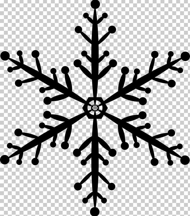 Snowflake Geometry Geometric Shape PNG, Clipart, Black And White, Branch, Computer Icons, Crystal, Dendrite Free PNG Download