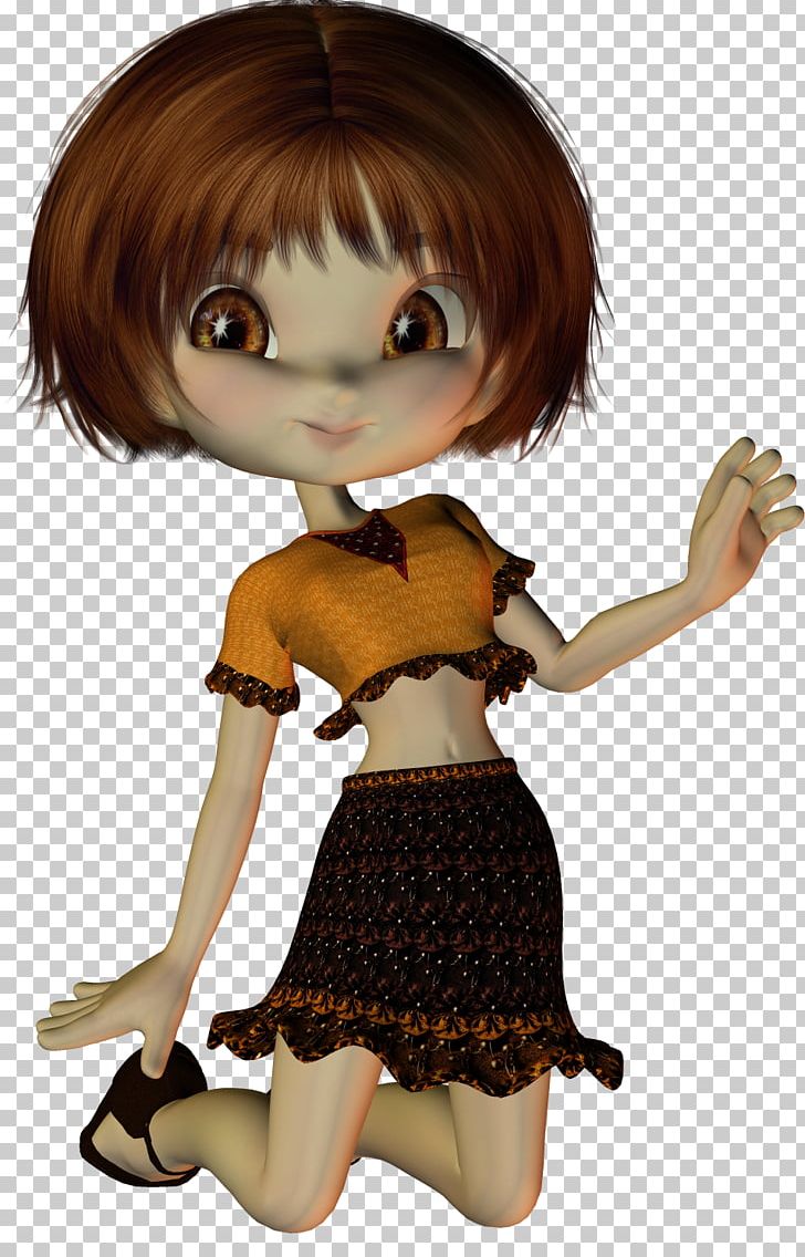 Girl Doll Boy PNG, Clipart, Anime, Boy, Brown Hair, Cartoon, Character Free PNG Download