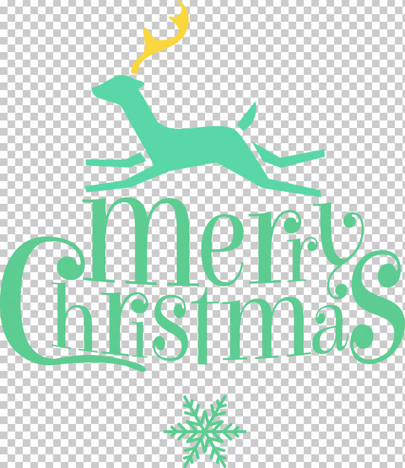 Reindeer PNG, Clipart, Antler, Deer, Green, Green Merry Christmas, Logo Free PNG Download