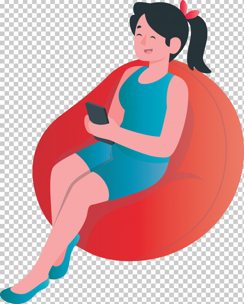 Girl Playing Mobile Phone PNG, Clipart, Behavior, Character, Character Created By, Girl Playing Mobile Phone, Human Free PNG Download