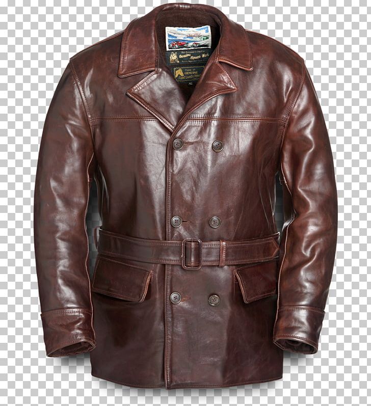Leather Jacket Shell Cordovan Coat PNG, Clipart, Aero, Aero Leather Clothing Ltd, Belt, Brown, Clothing Free PNG Download