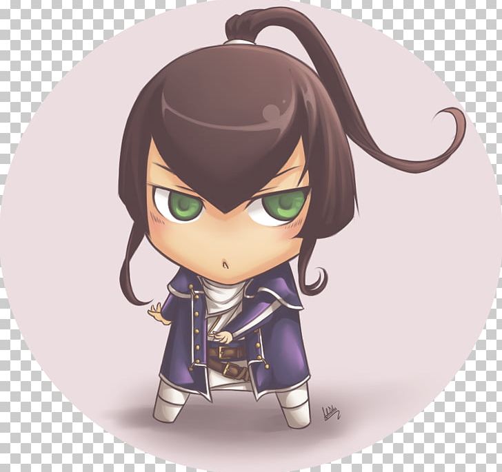 Figurine Brown Hair Purple Cartoon Character PNG, Clipart, Anime, Art, Asian Games 2018, Brown, Brown Hair Free PNG Download