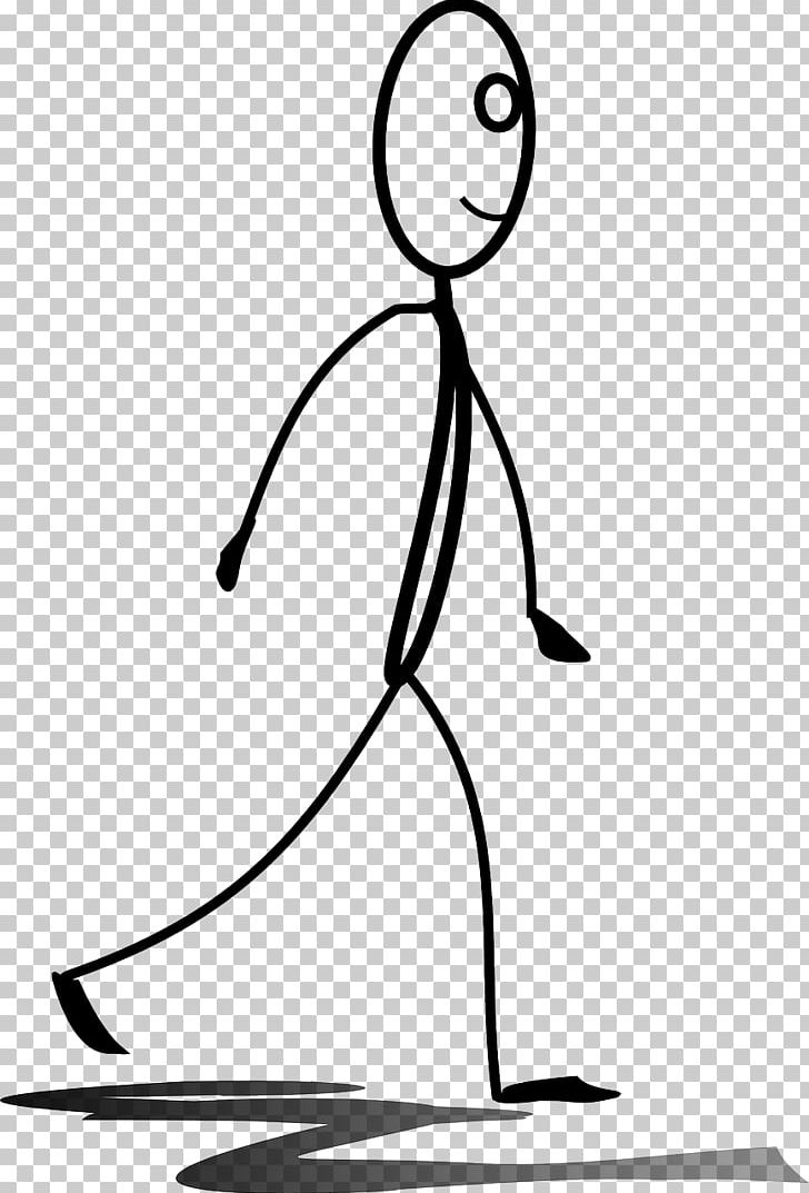 Stick Figure Walking Hiking PNG, Clipart, Area, Artwork, Black, Black And White, Happiness Free PNG Download