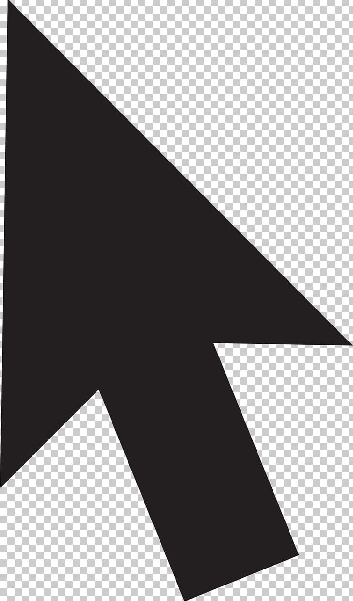 Computer Mouse Pointer Cursor PNG, Clipart, Angle, Arrow, Black, Black And White, Brand Free PNG Download