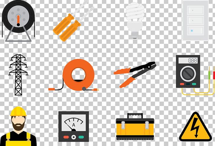 Electricity Electrician Icon PNG, Clipart, Ammeter, Box, Brand, Communication, Design Free PNG Download