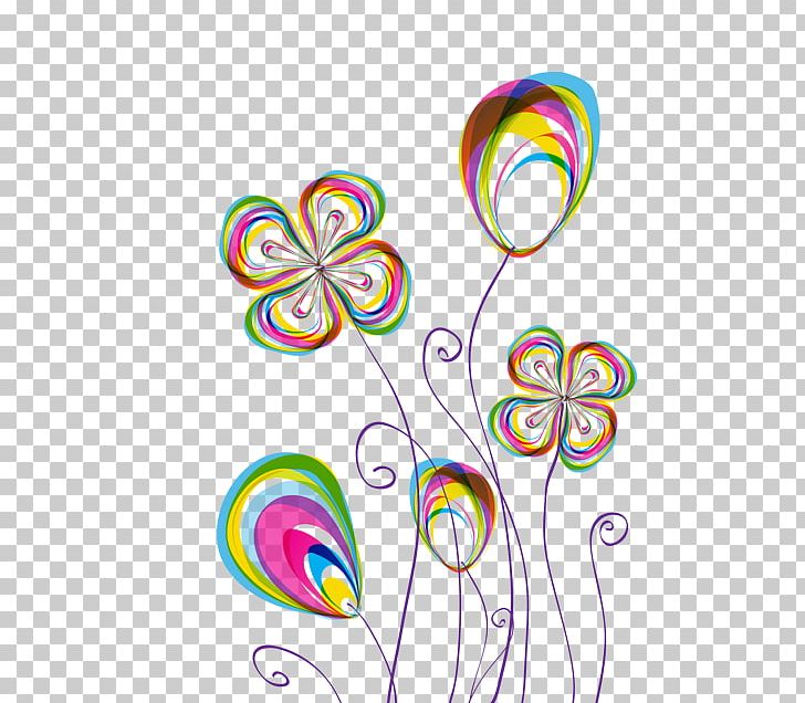 Flower Vecteur Art Illustration PNG, Clipart, Body Jewelry, Circle, Color, Coloring Book, Color Splash Free PNG Download