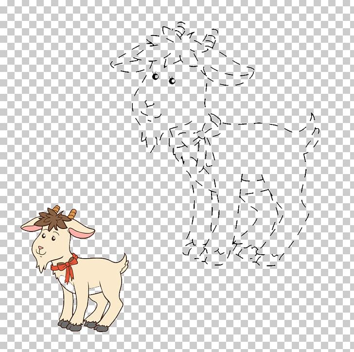 Goat Sheep Cartoon Illustration PNG, Clipart, Android, Animals, Area, Art, Bow Free PNG Download