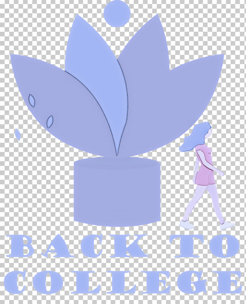Back To College PNG, Clipart, Character, Flower, Lavender, Logo, Meter Free PNG Download