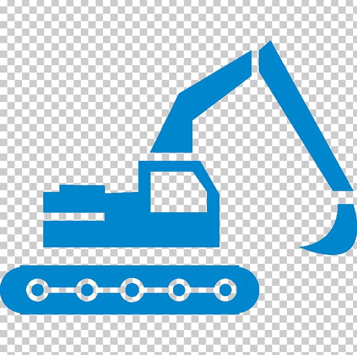 Heavy Machinery Computer Icons Excavator Architectural Engineering PNG, Clipart, Angle, Architectural Engineering, Area, B B Excavating, Blue Free PNG Download