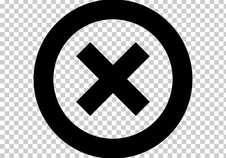Computer Icons X Mark PNG, Clipart, Area, Black And White, Brand, Check Mark, Circle Free PNG Download