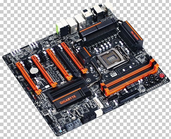 Video Card Motherboard Intel Gigabyte Technology Sound Card PNG, Clipart, Accessories, Atx, Central Processing Unit, Clip Art, Computer Hardware Free PNG Download