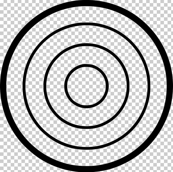 Circle Concentric Objects Computer Icons PNG, Clipart, Angle, Area, Black And White, Cdr, Circle Free PNG Download