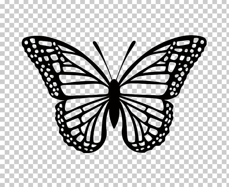 Monarch Butterfly Illustration PNG, Clipart, Black And White, Brush Footed Butterfly, Butterfly, Drawing, Insect Free PNG Download