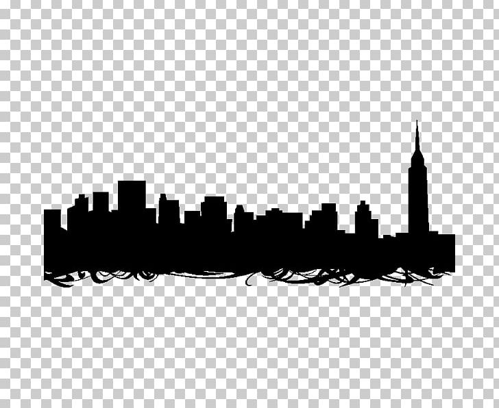 New York City Skyline Silhouette PNG, Clipart, Animals, Art, Black And White, Building, City Free PNG Download
