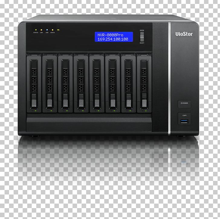 VioStor Network Video Recorder VS-8148U-RP Pro+ QNAP Systems PNG, Clipart, Audio Receiver, Backup, Closedcircuit Television, Computer Hardware, Computer Network Free PNG Download