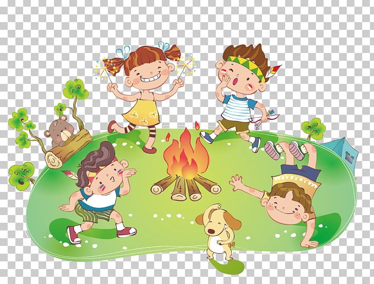 Child Cartoon Illustration PNG, Clipart, Adobe Illustrator, Art, Bonfire, Cartoon Family, Catdog Free PNG Download